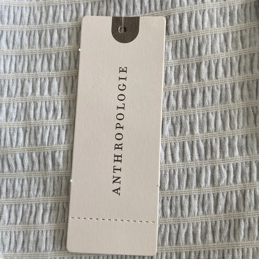 Anthropologie smocked bodice